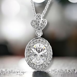 🔥PRICE DROP🔥NWT SWAROVSKI ®️ CZ NECKLACE IN PLATINUM OVER STERLING SILVER